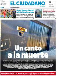 Portada de Diario El Ciudadano (Argentina)