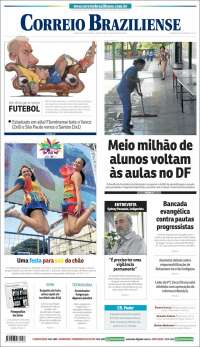 Portada de Correio Braziliense (Brésil)