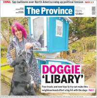 Portada de The Province (Canada)