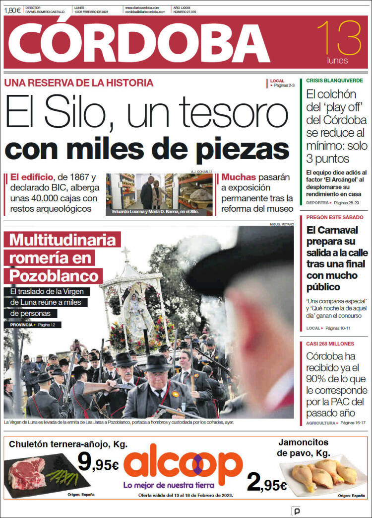 Portada de Diario de Córdoba (Spain)