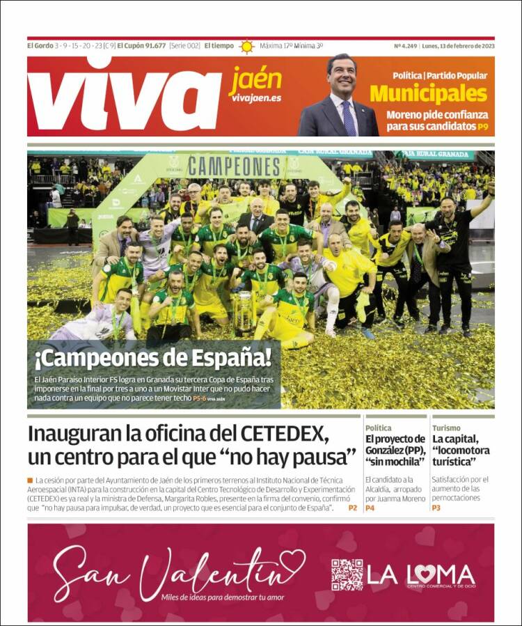 Portada de Viva Jaén (Spain)