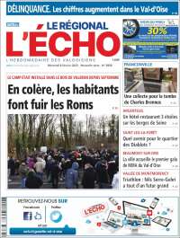 Portada de L'Echo de la Haute-Vienne (France)