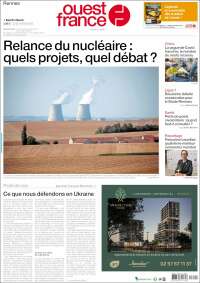 Portada de Ouest France (France)