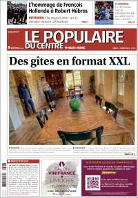 Portada de Le Populaire du Centre (France)