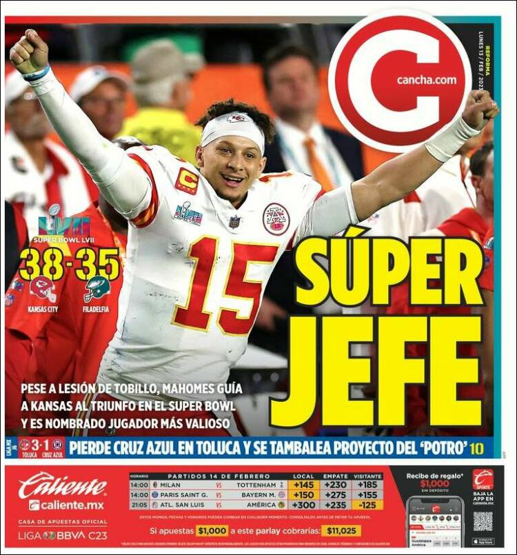 Portada de Cancha (México)