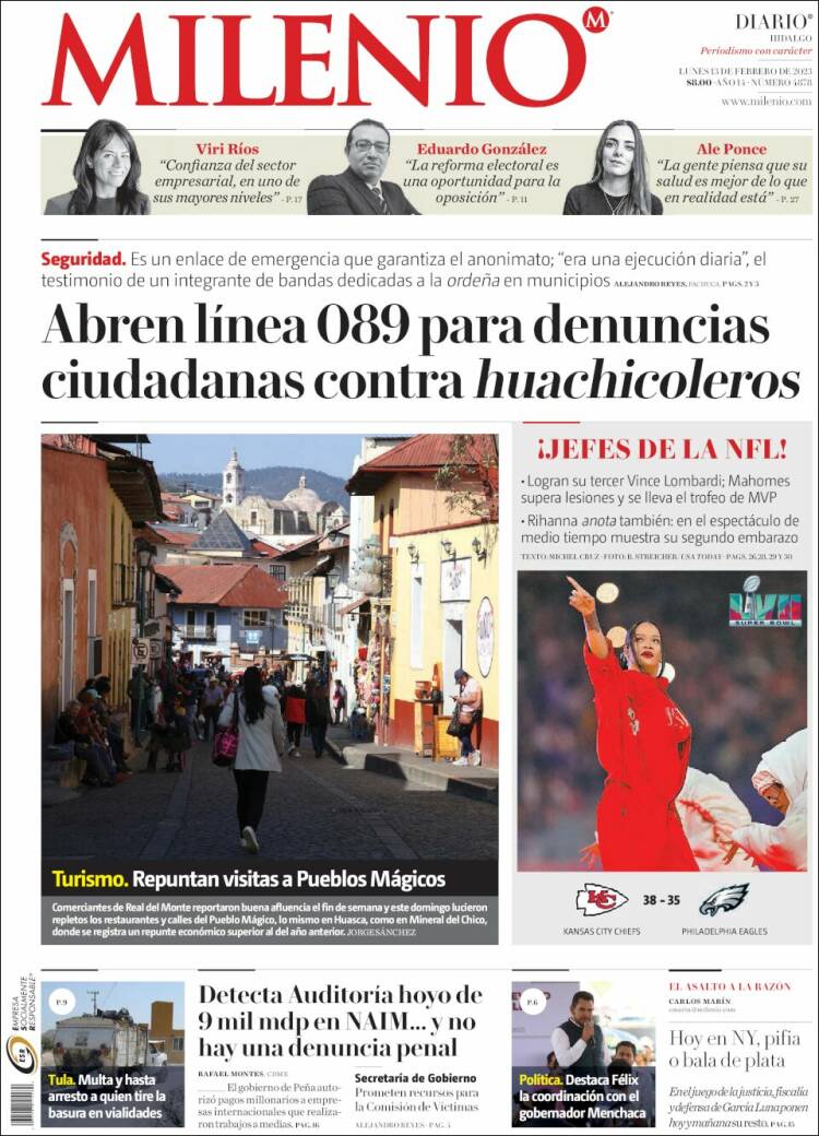 Portada de Milenio de Hidalgo (México)