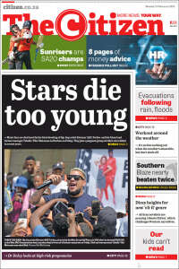 Portada de The Citizen (South Africa)