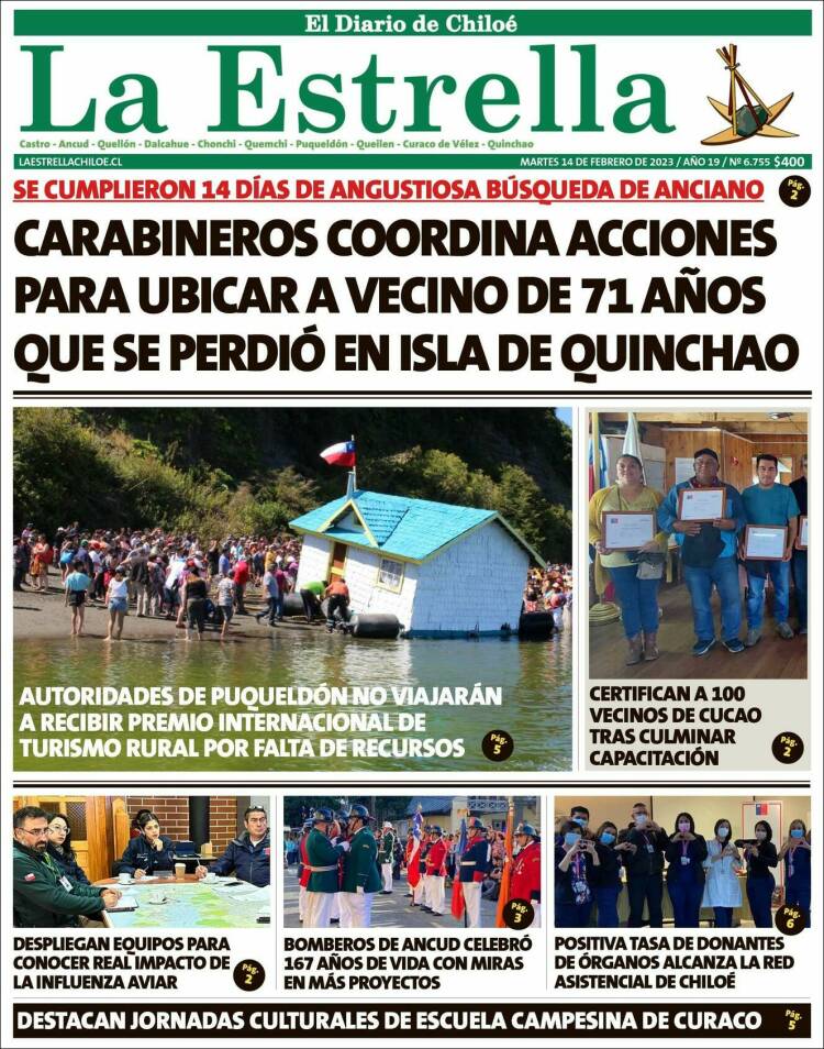 Portada de Estrella de Chiloé (Chile)