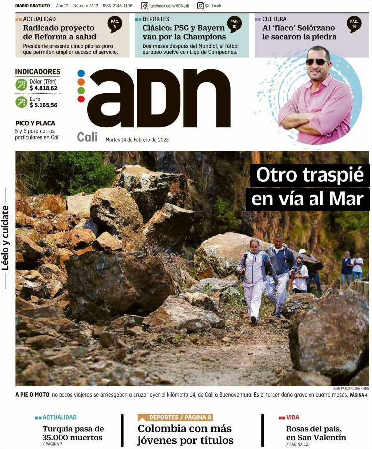 Portada de ADN - Cali (Colombia)