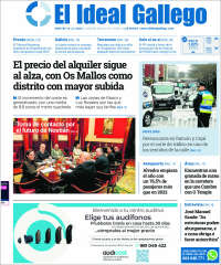 Portada de El Ideal Gallego (España)