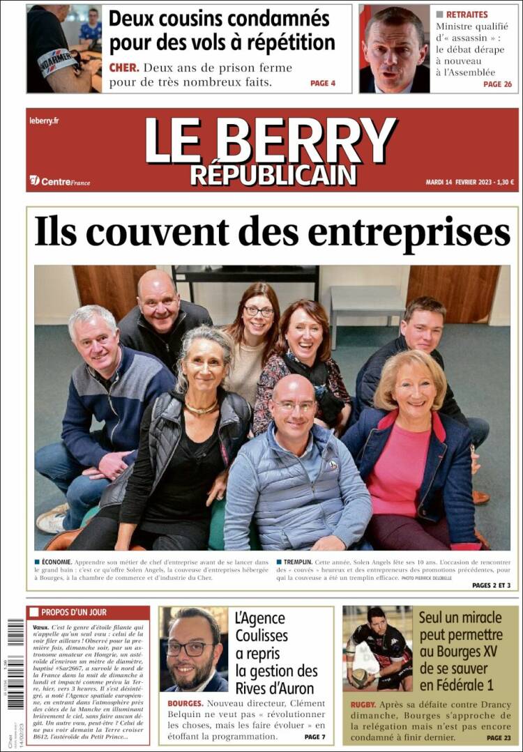 Portada de Berry Republicain (France)