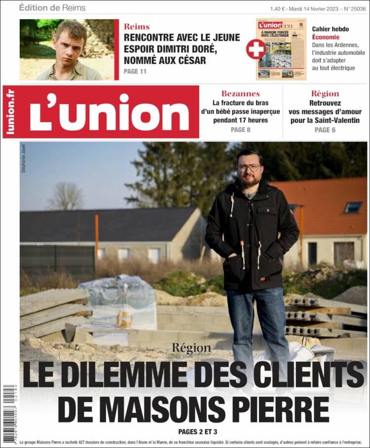 Portada de L'Union (France)