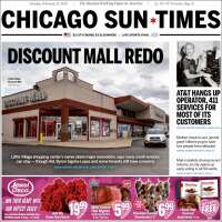 Portada de Chicago Sun-Times (USA)