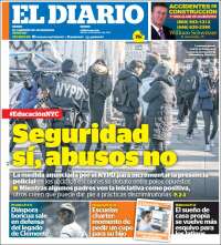 Portada de El Diario NY (USA)