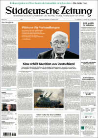 Portada de Sueddeutsche (Alemania)