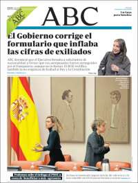 Portada de ABC (España)