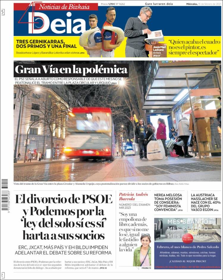 Portada de Deia (España)
