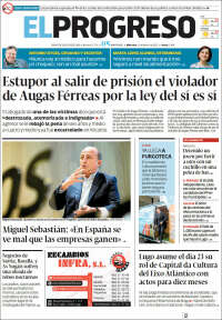 Portada de El Progreso (España)