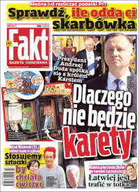 Portada de Fakt (Polonia)