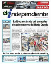 Portada de El Independiente (Argentina)