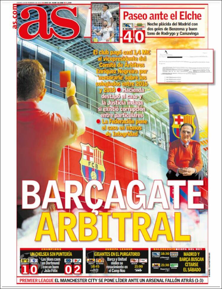 Portada de As (España)