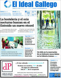 Portada de El Ideal Gallego (España)