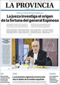 Portada de La Provincia (España)