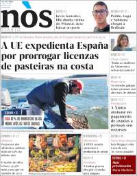 Portada de Nòs Diario (España)