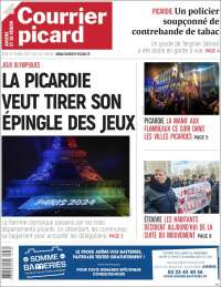 Portada de Courrier Picard (Francia)