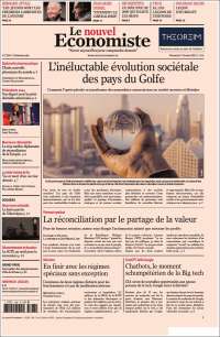 Portada de Le nouvel Economiste (France)