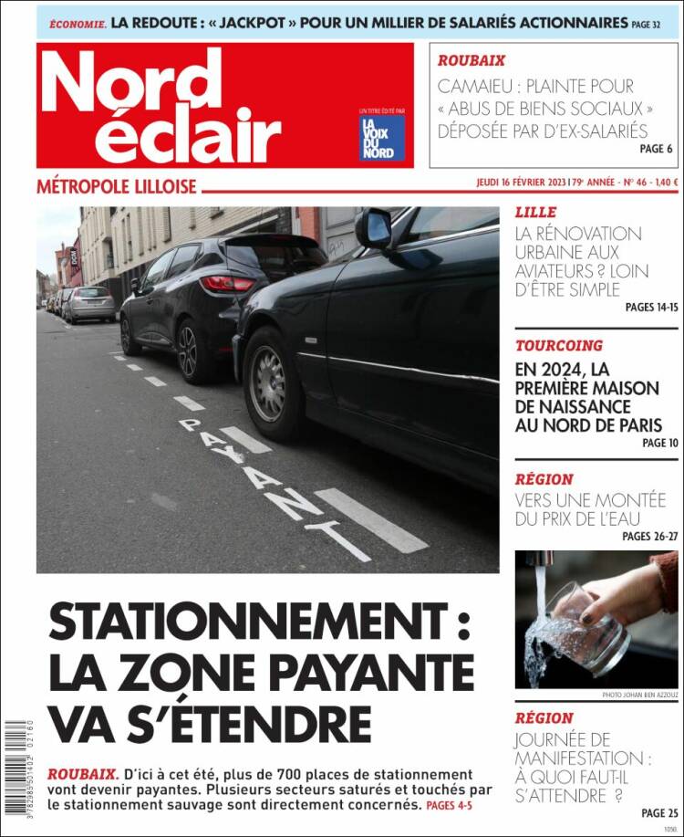 Portada de Nord Éclair (Francia)