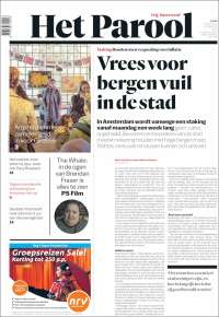 Portada de Het Parool (Países Bajos)