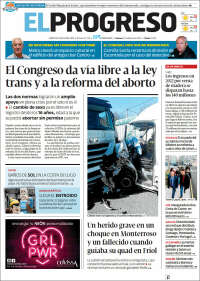 Portada de El Progreso (España)