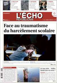 Portada de L'Echo Républicain (Francia)