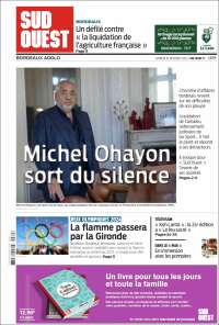 Portada de Sud Ouest (Francia)