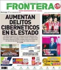 Portada de Frontera (México)