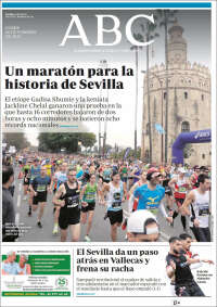 Portada de ABC - Sevilla (España)