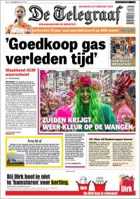 Portada de De Telegraaf (Netherlands)