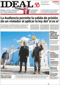 Portada de Ideal Almeria (España)