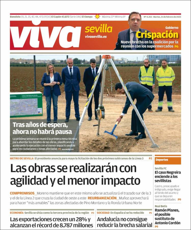 Portada de Viva Sevilla (Spain)