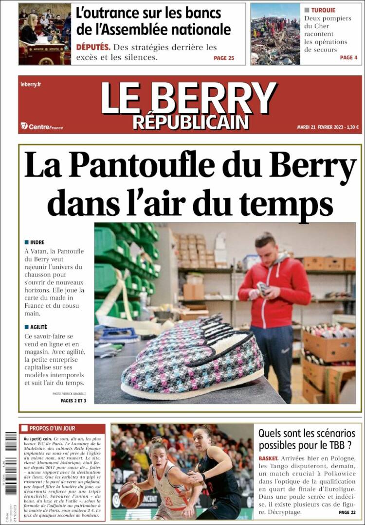 Portada de Berry Republicain (France)