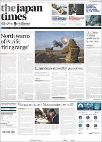 Portada de The Japan Times (Japan)