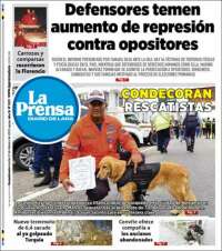 Portada de La Prensa de Lara (Venezuela)