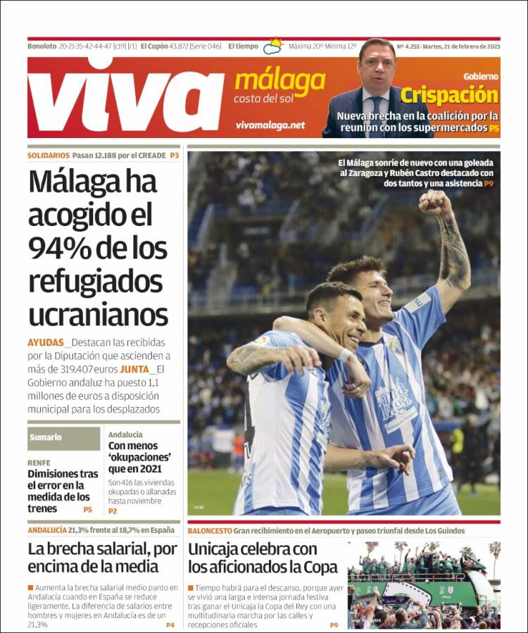 Portada de Viva Málaga (Spain)