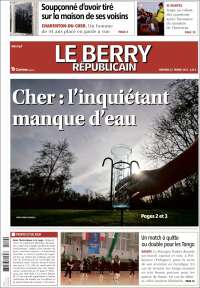 Portada de Berry Republicain (Francia)