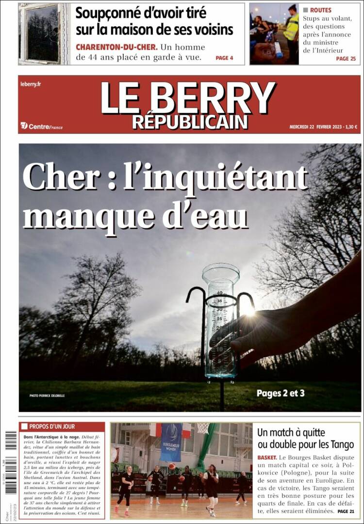 Portada de Berry Republicain (France)