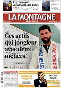 Portada de La Montagne (Francia)