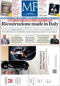 Portada de Milano Finanza (Italia)