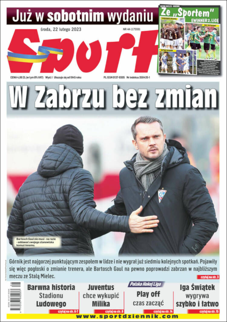 Portada de Katowicki Sport (Polonia)