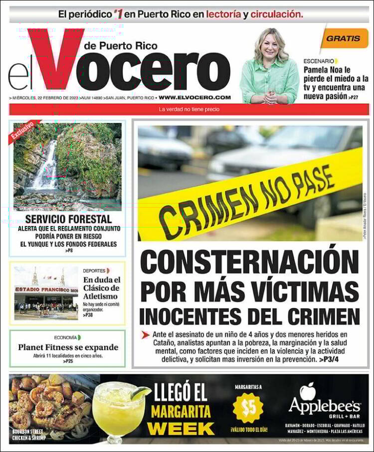 Portada de Vocero (Puerto Rico)